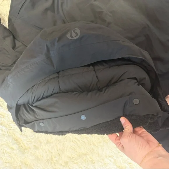 Lululemon Athletica Black Parka - Picture 7 of 8